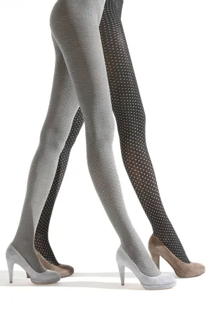 Franzoni Joseph Reversible Polka Dot Opaque Tights