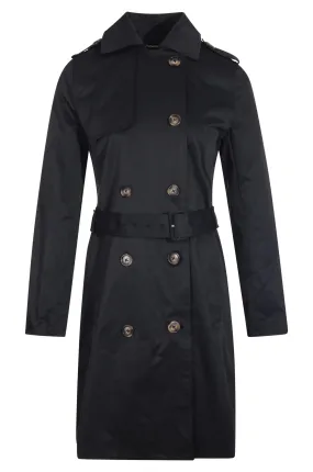 Fully lined Trench Coat | Black | 4502ZZ