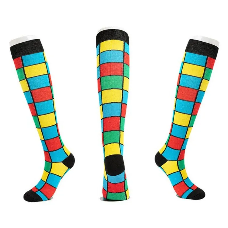 Funny Style Compression Running Sports Socks For Men & Women