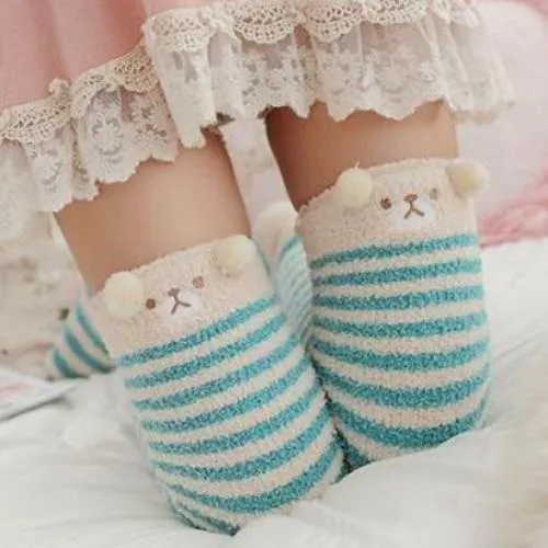 Fuzzy Thigh Highs (15  Styles)