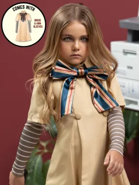 Girls M3GAN Inspired Trench Costume Dress