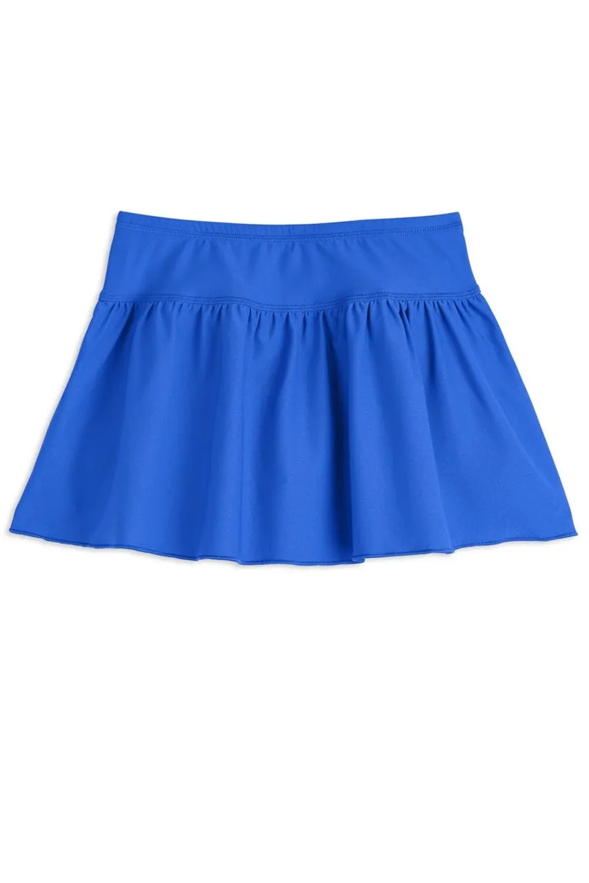 Girl's Wavecatcher Swim Skirt  |  Baja Blue