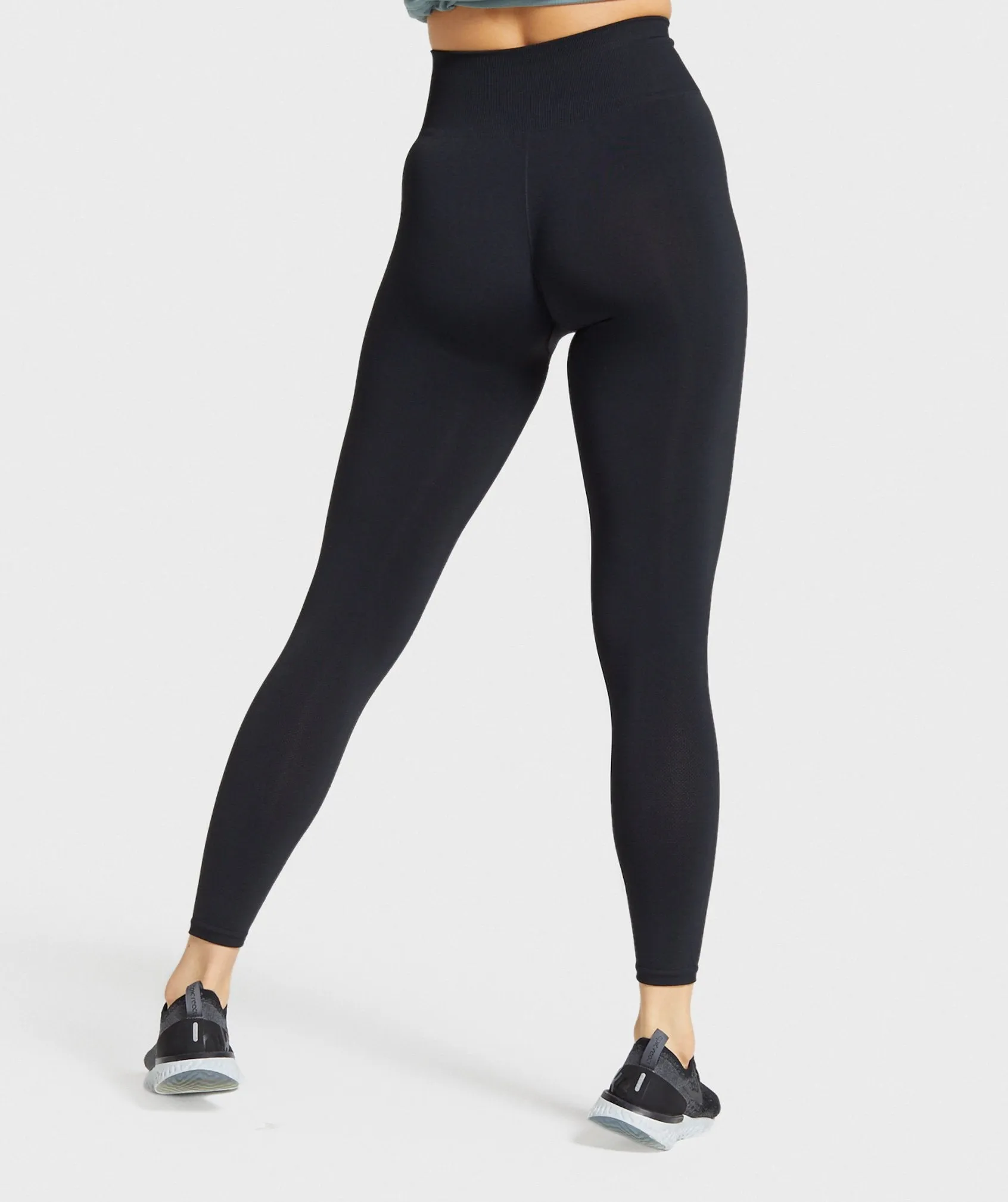 Gymshark Breeze Lightweight Seamless Tights - Black