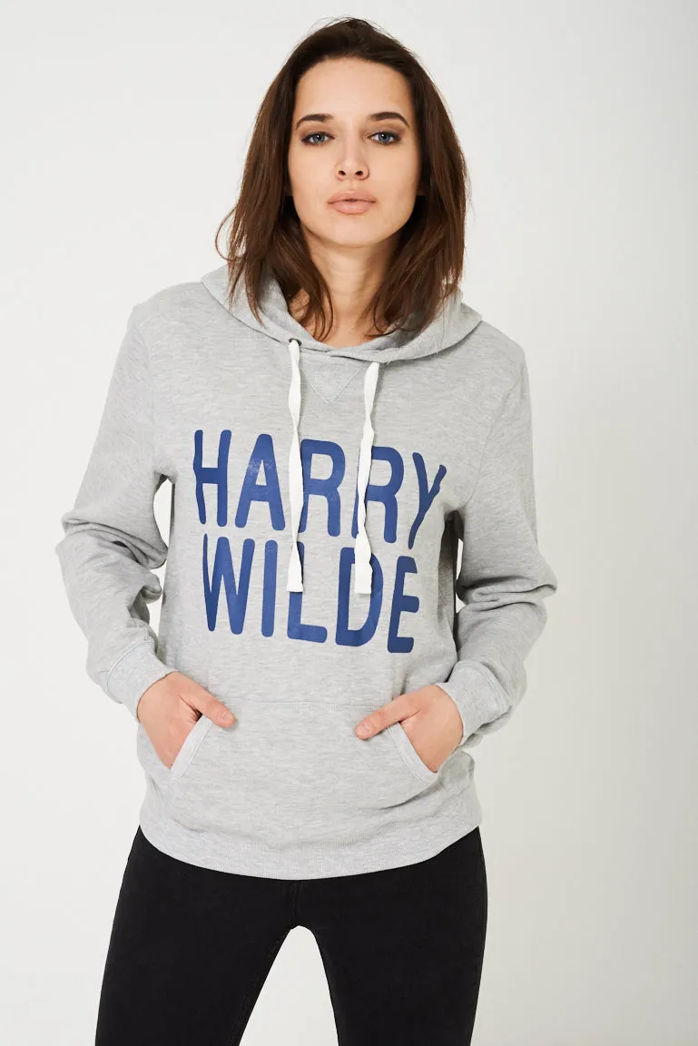 Harry Wilde Unisex Hoodie in Grey