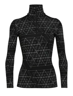 Icebreaker 250 Vertex Long Sleeve Half Zip Ice Structure - Women's