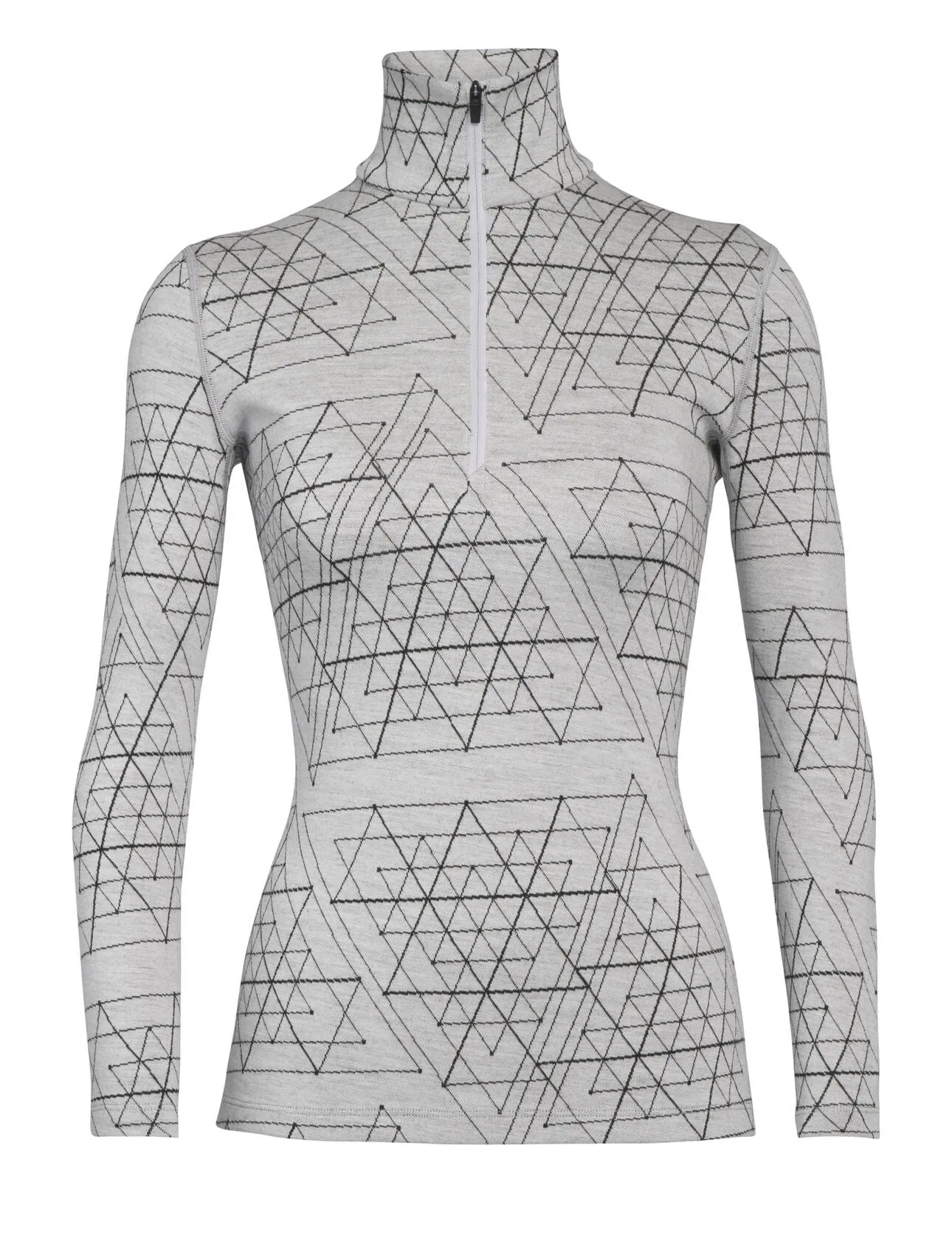 Icebreaker 250 Vertex Long Sleeve Half Zip Ice Structure - Women's