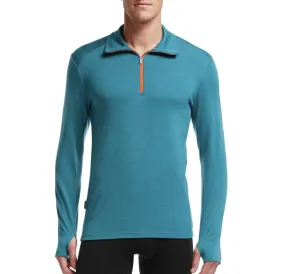 Icebreaker Merino Men's Base Layer (IB 100484) 260 Tech Top Long Sleeve Half Zip Shore XXXL