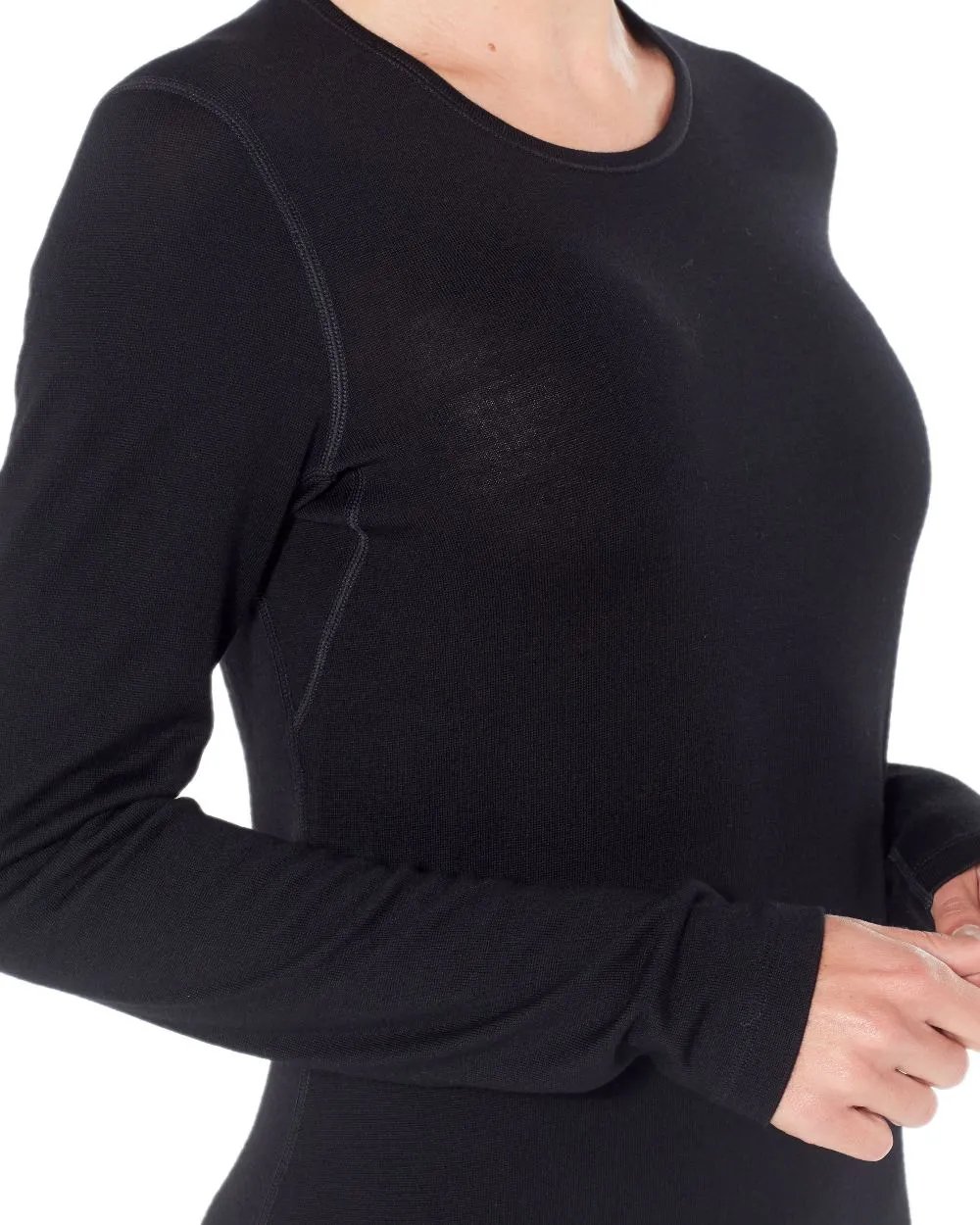 Icebreaker Womens 260 Tech Crewe Thermal Top