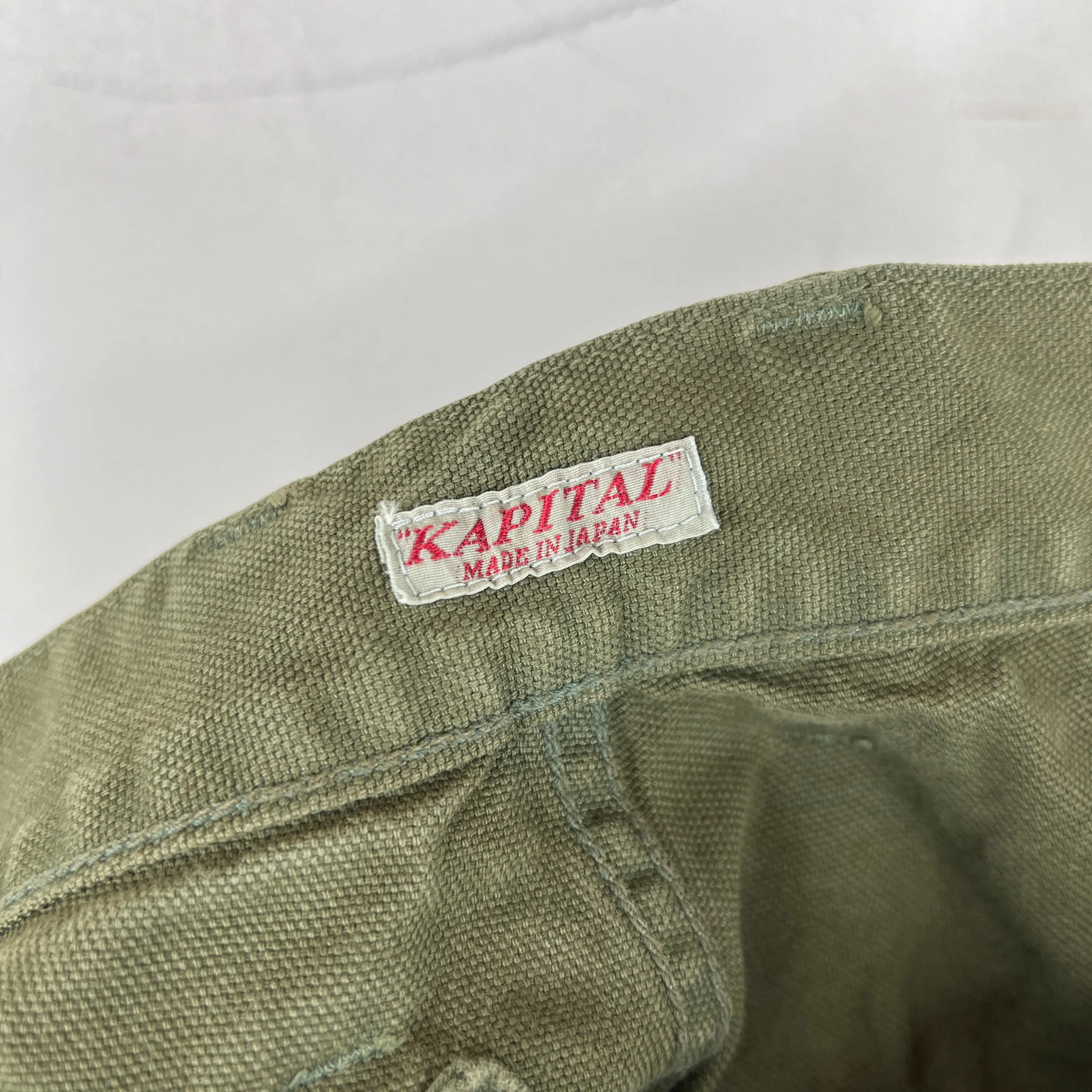 Kapital Green Cargo Pants