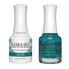 Kiara Sky Classic Gel & Polish Duo - #517 Vegas Strip