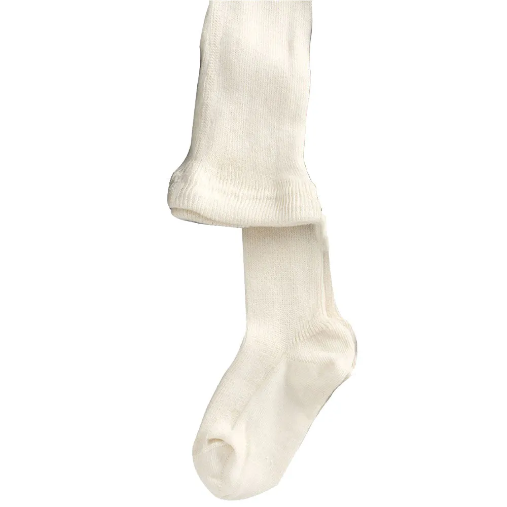 Kids Ribbed Tights - 100% Organic Cotton