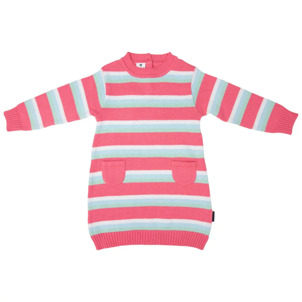 Korango tea rose stripe dress