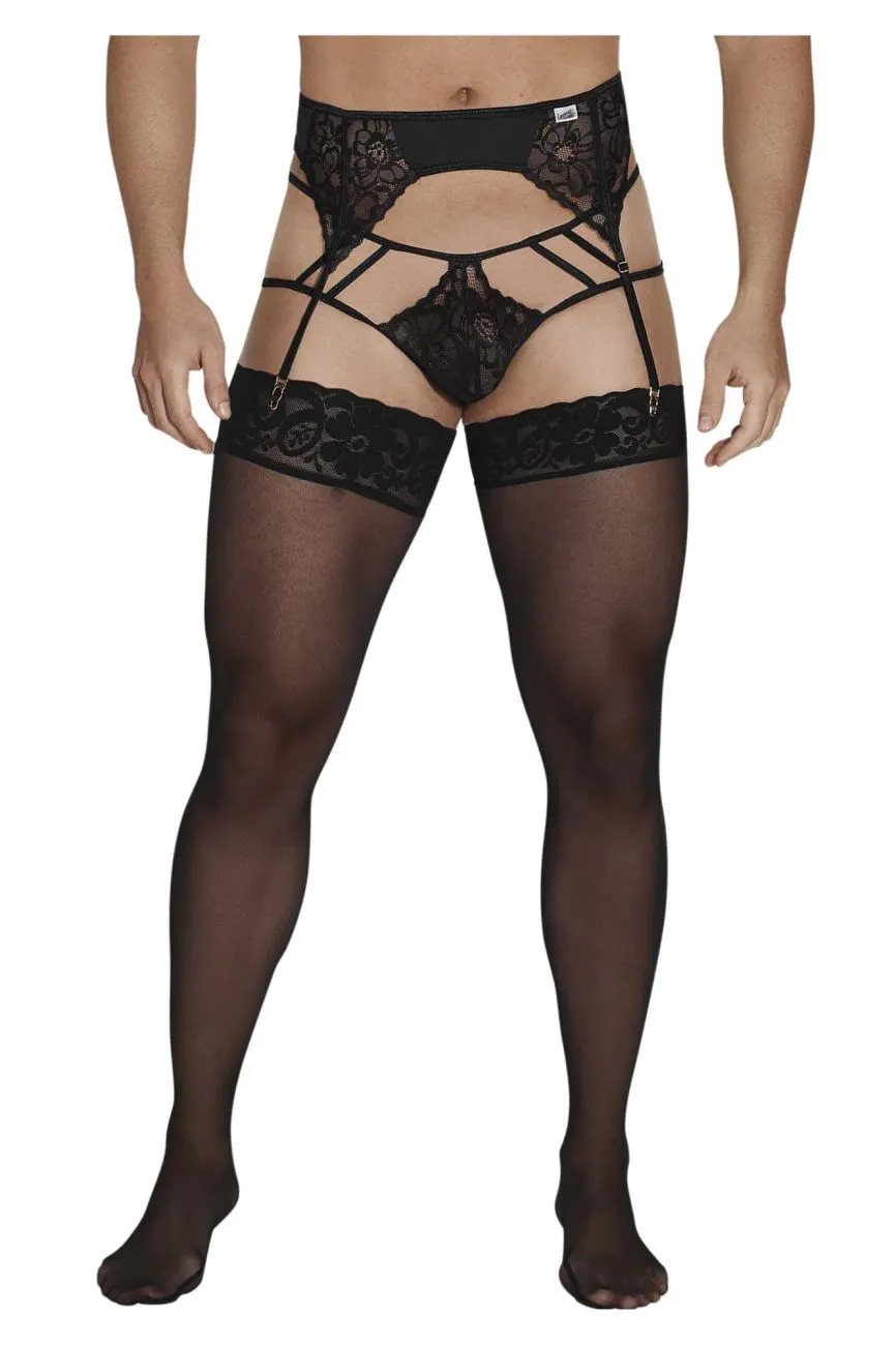 Lace Garter-Jockstrap Outfit