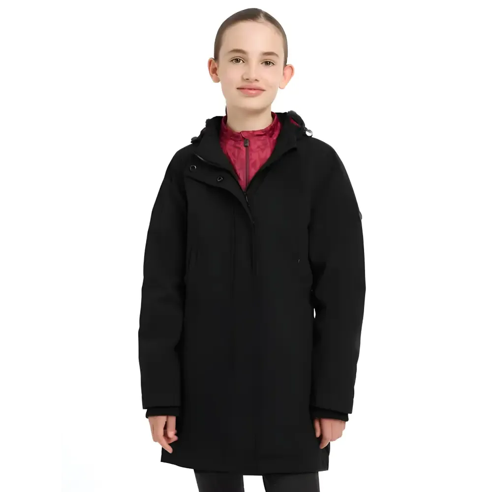 Lemieux Young Rider Skye Waterproof Coat Black