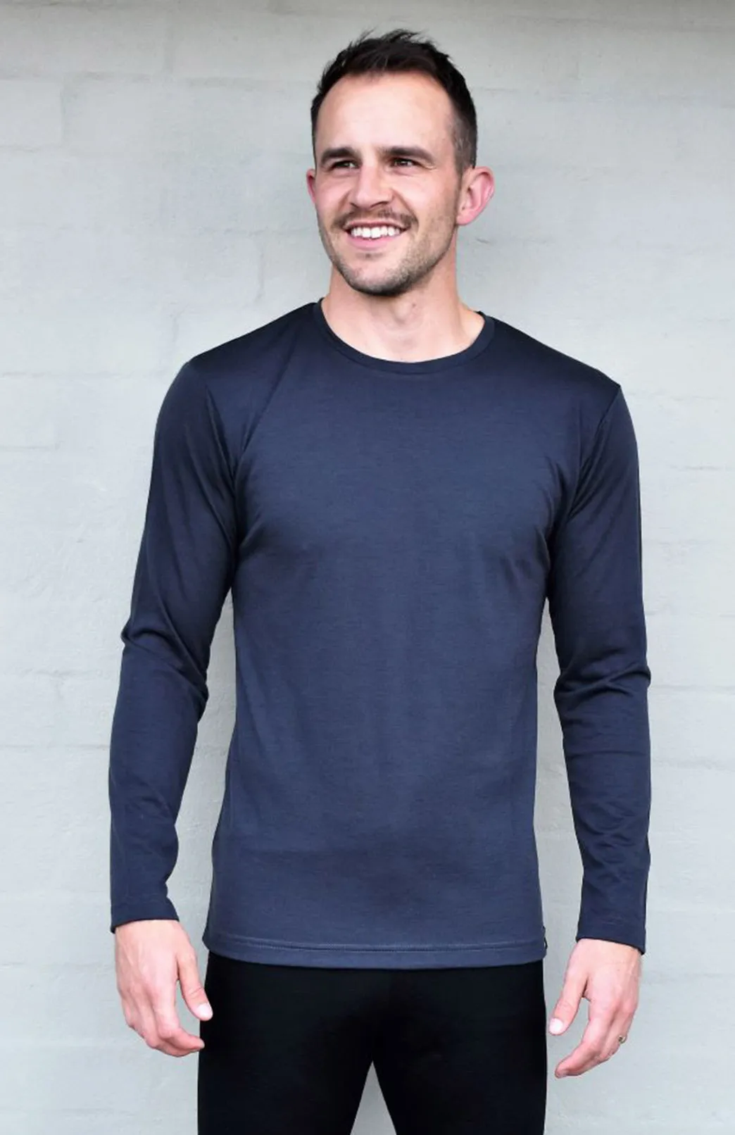 Long Sleeved Crew Neck Top 170g