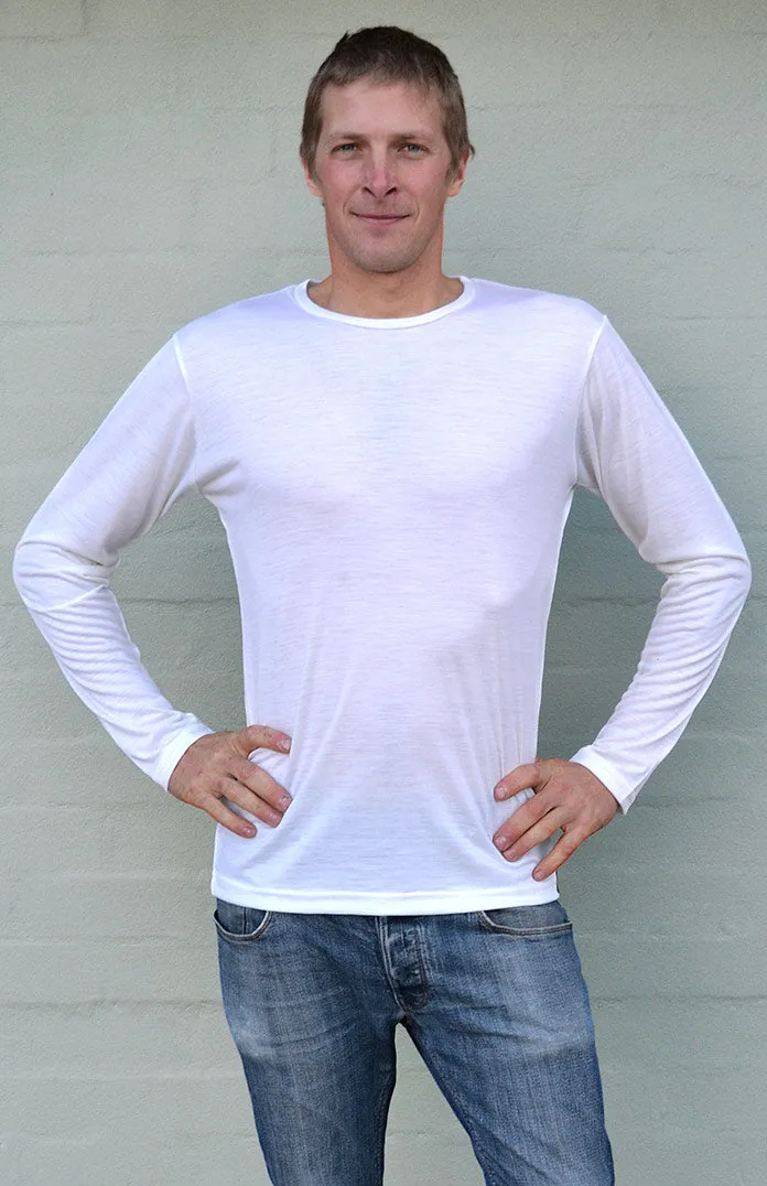 Long Sleeved Crew Neck Top 170g