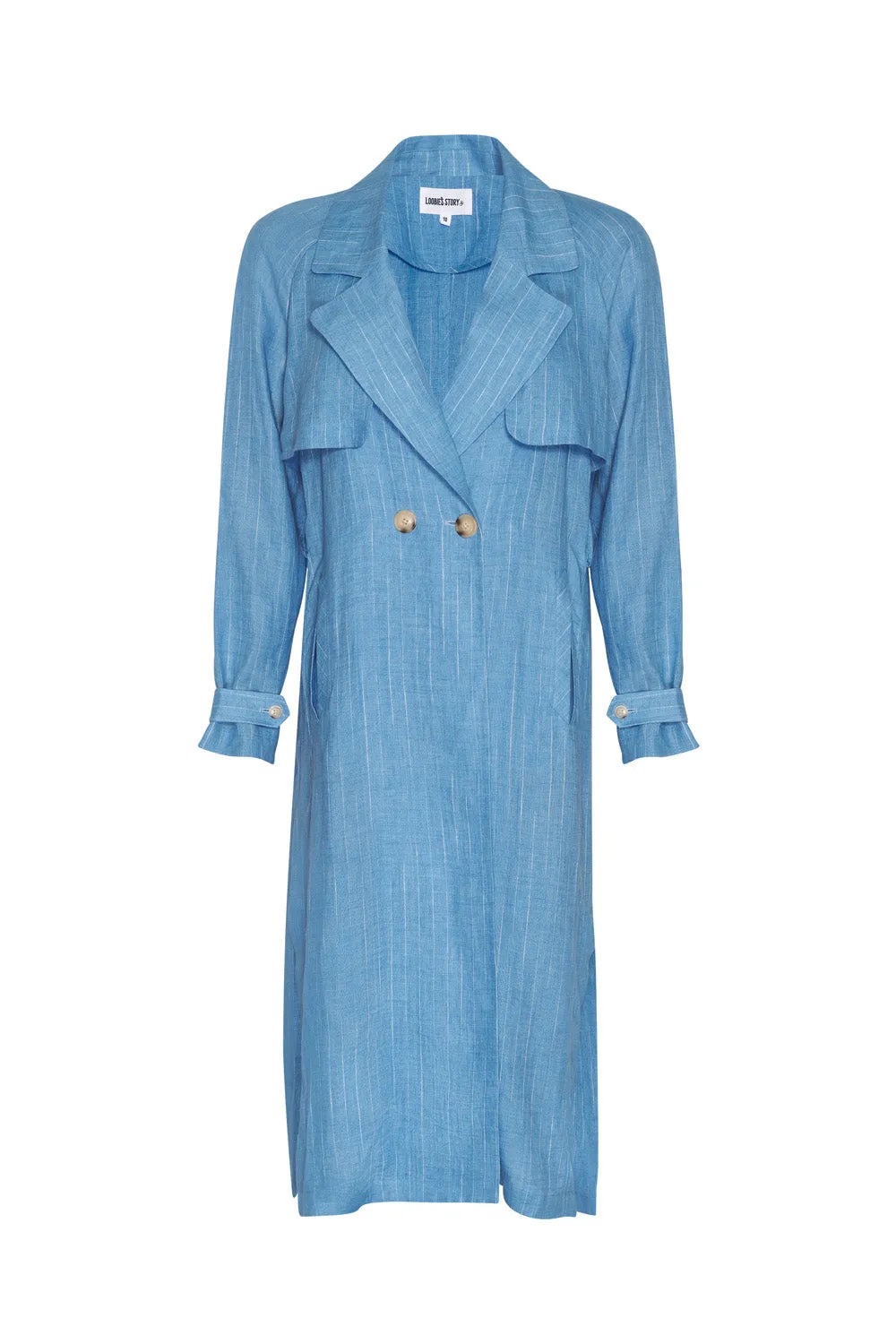 Loobies Story Chianti Trench Coat – Blue Bell