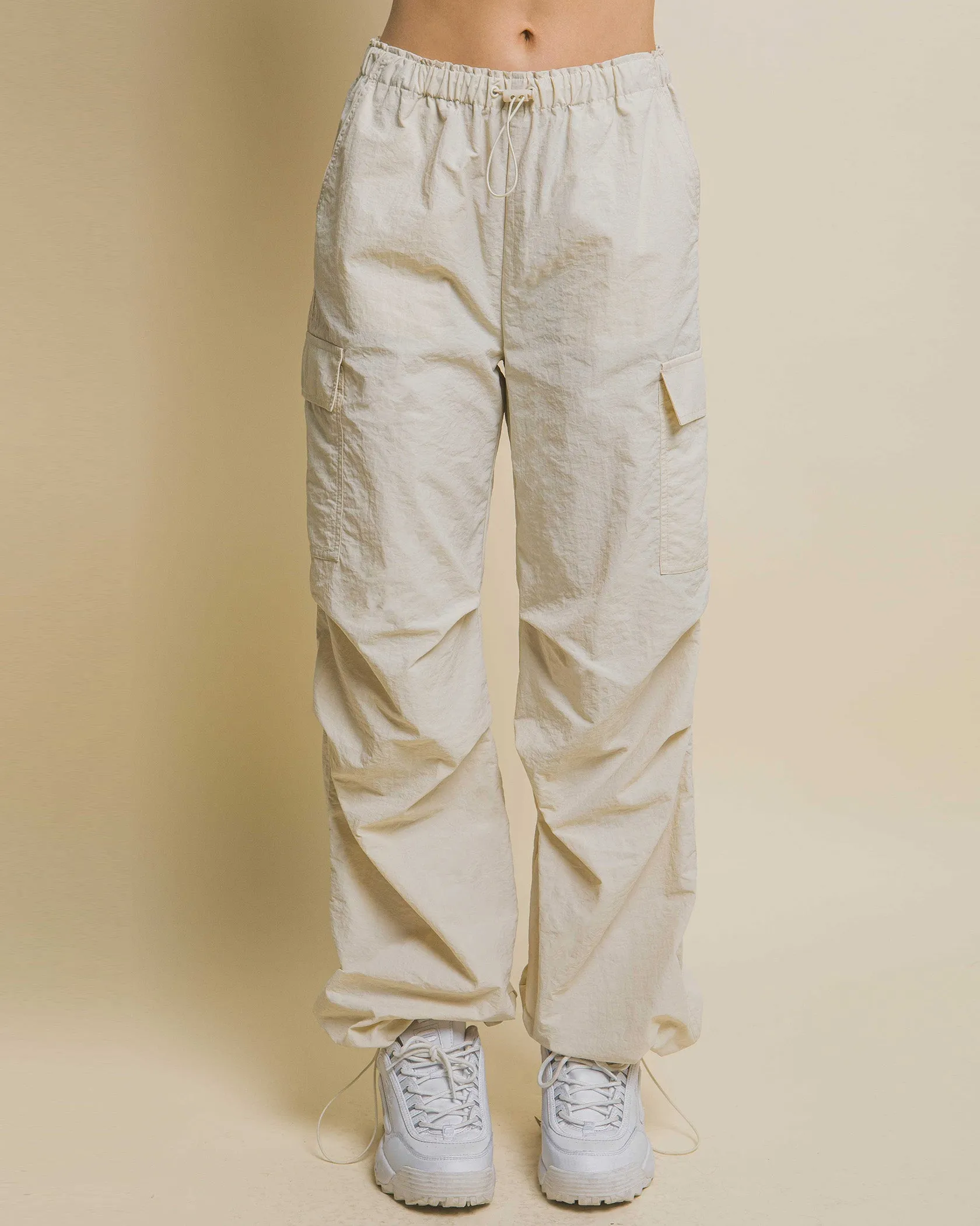 LOOSE FIT PARACHUTE CARGO PANTS