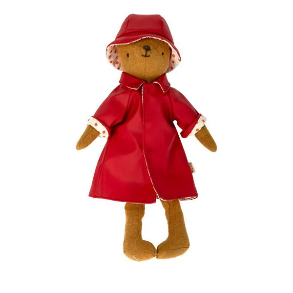 Maileg Raincoat with Hat - Teddy Mum