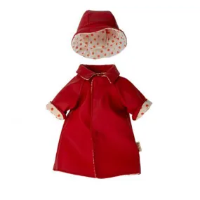 Maileg Raincoat with Hat - Teddy Mum