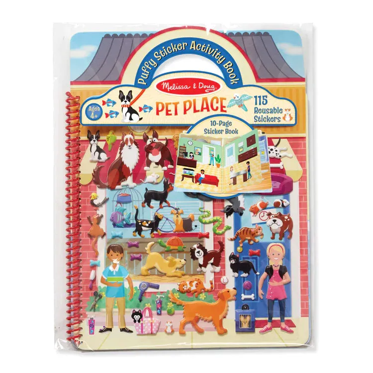 Melissa & Doug Reusable Puffy Stickers Assortment - Pick Your Favorite (1 individually Pack)