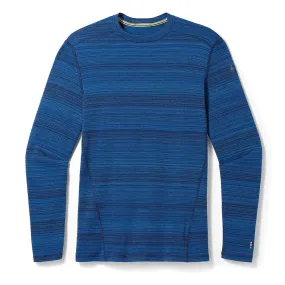 Men's Classic Thermal Merino Base Layer Crew - Deep Navy Color Shift