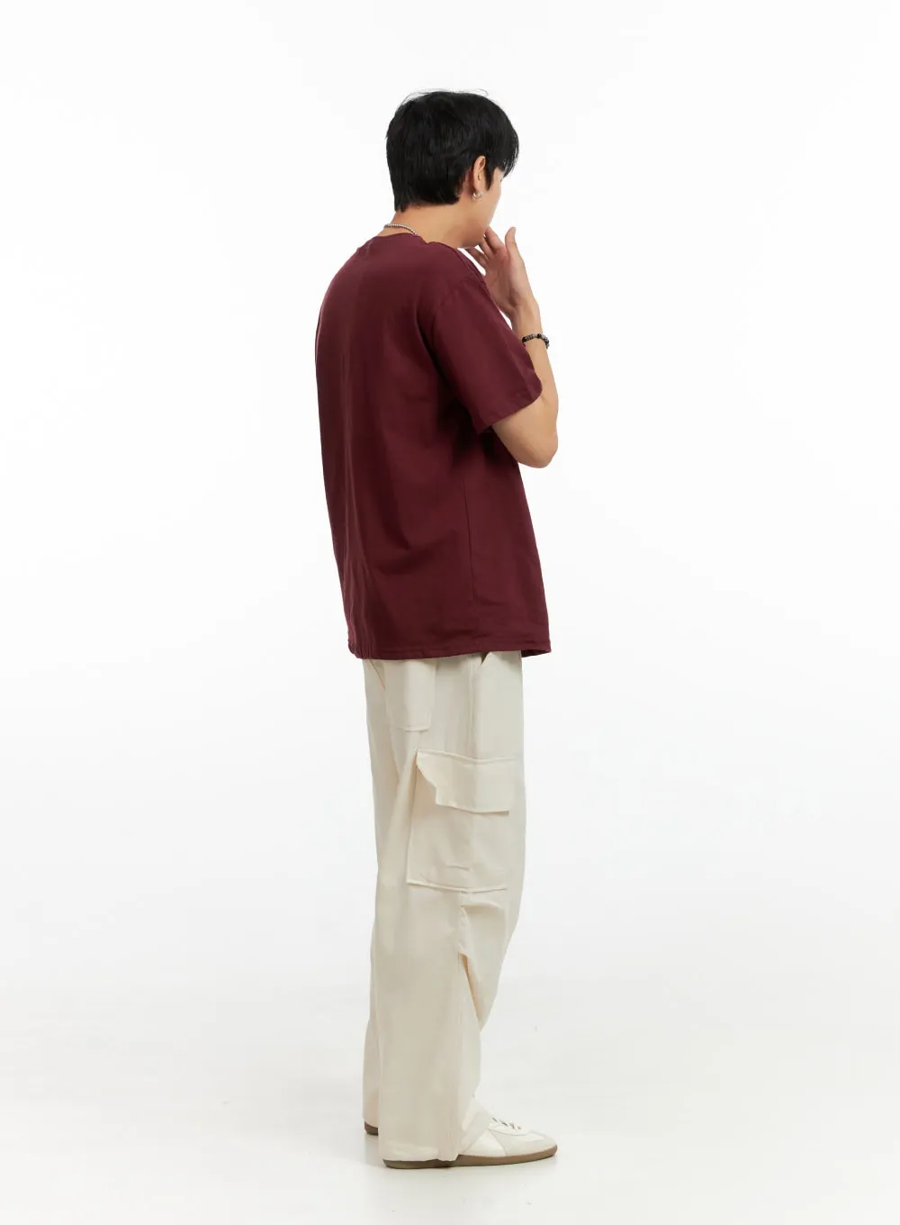 Men's Pintuck Cargo Pants IG402