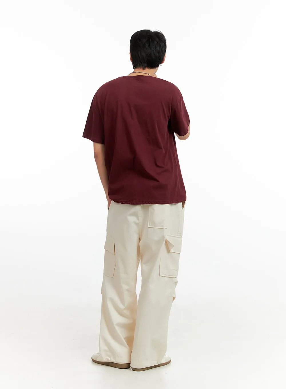 Men's Pintuck Cargo Pants IG402