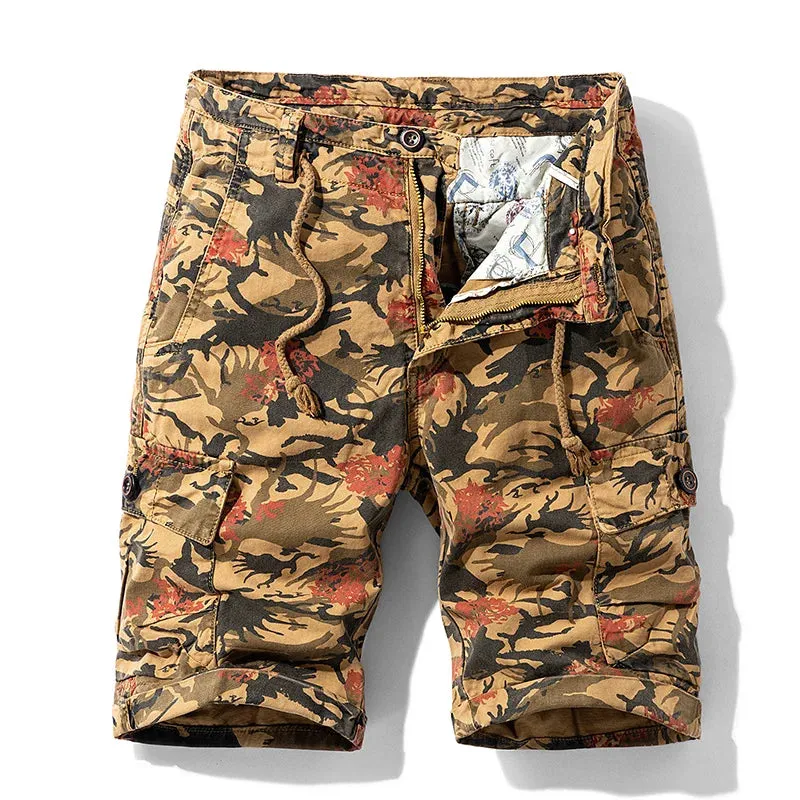 Men's Tactical Camouflage Cargo Shorts