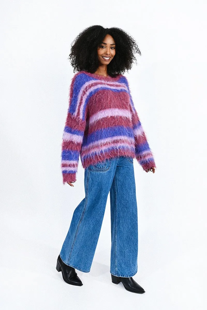 Molly Bracken Striped Knitted Sweater