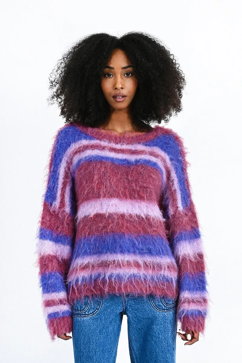 Molly Bracken Striped Knitted Sweater