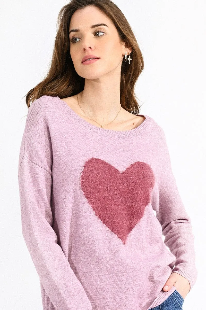 Molly Bracken Wide Neckline Pullover