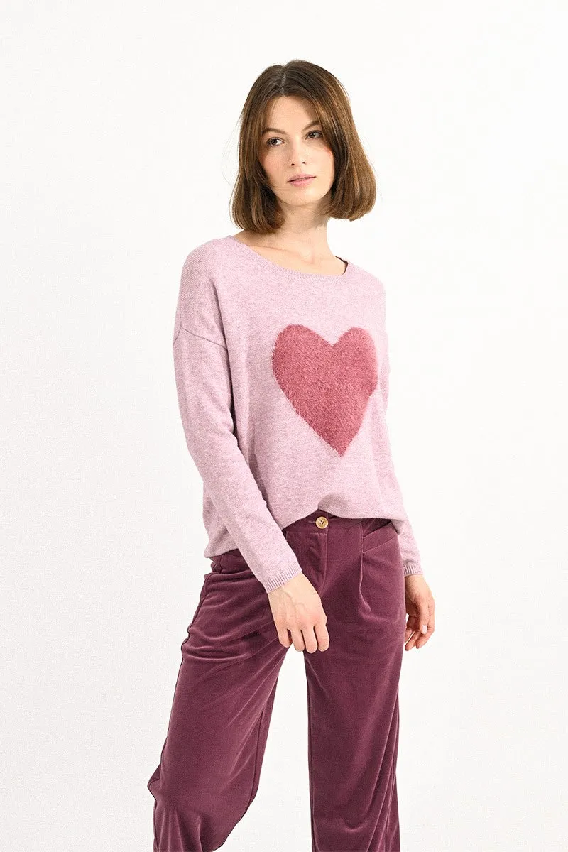 Molly Bracken Wide Neckline Pullover