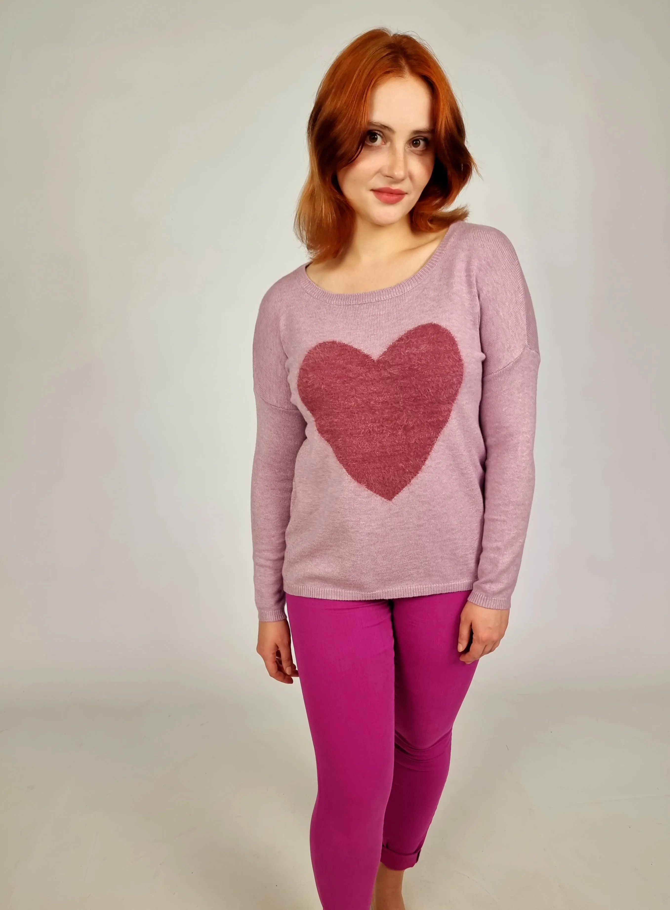 Molly Bracken Wide Neckline Pullover