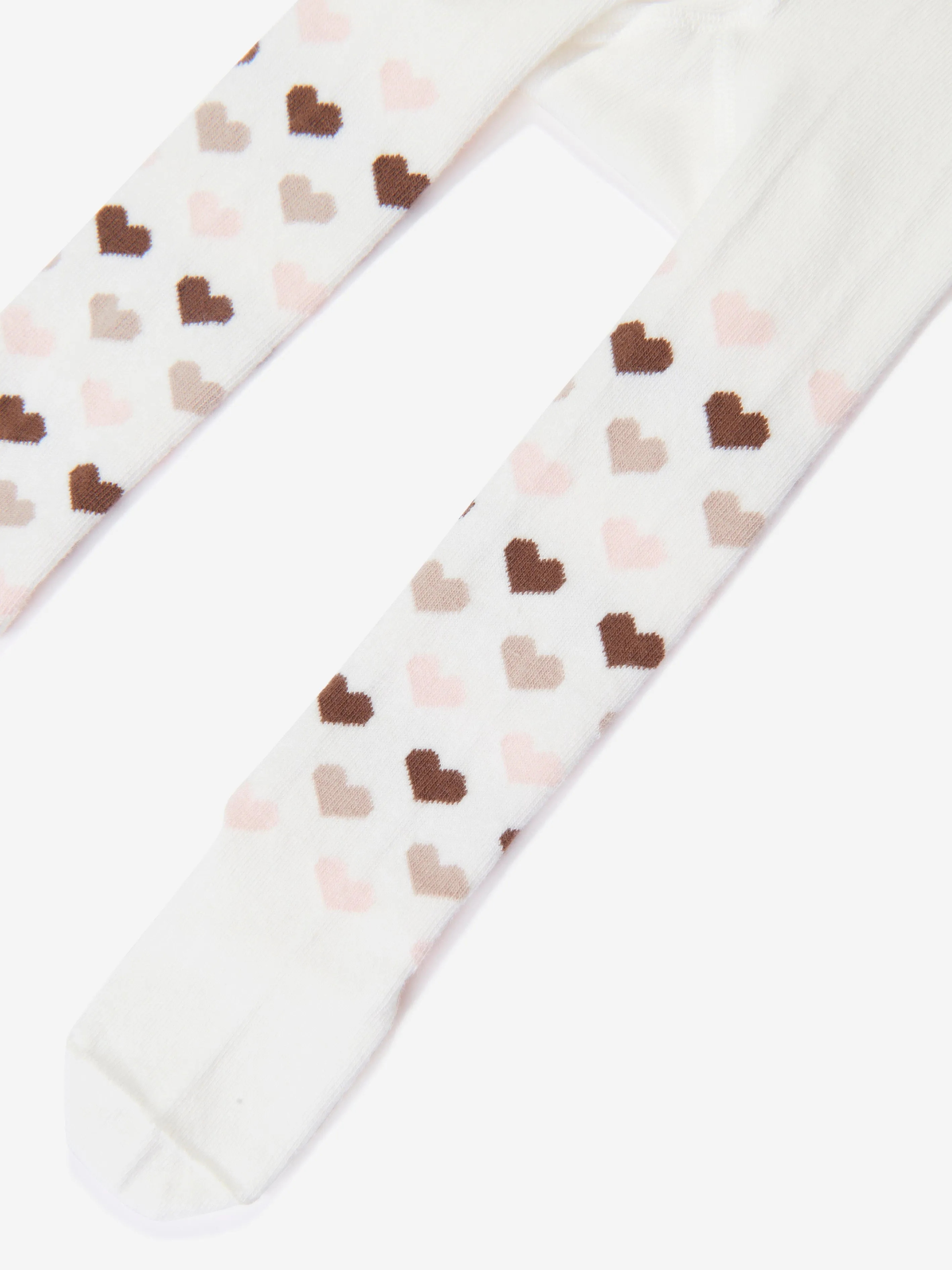 Monnalisa Baby Girls Teddy Bears Tights in Ivory