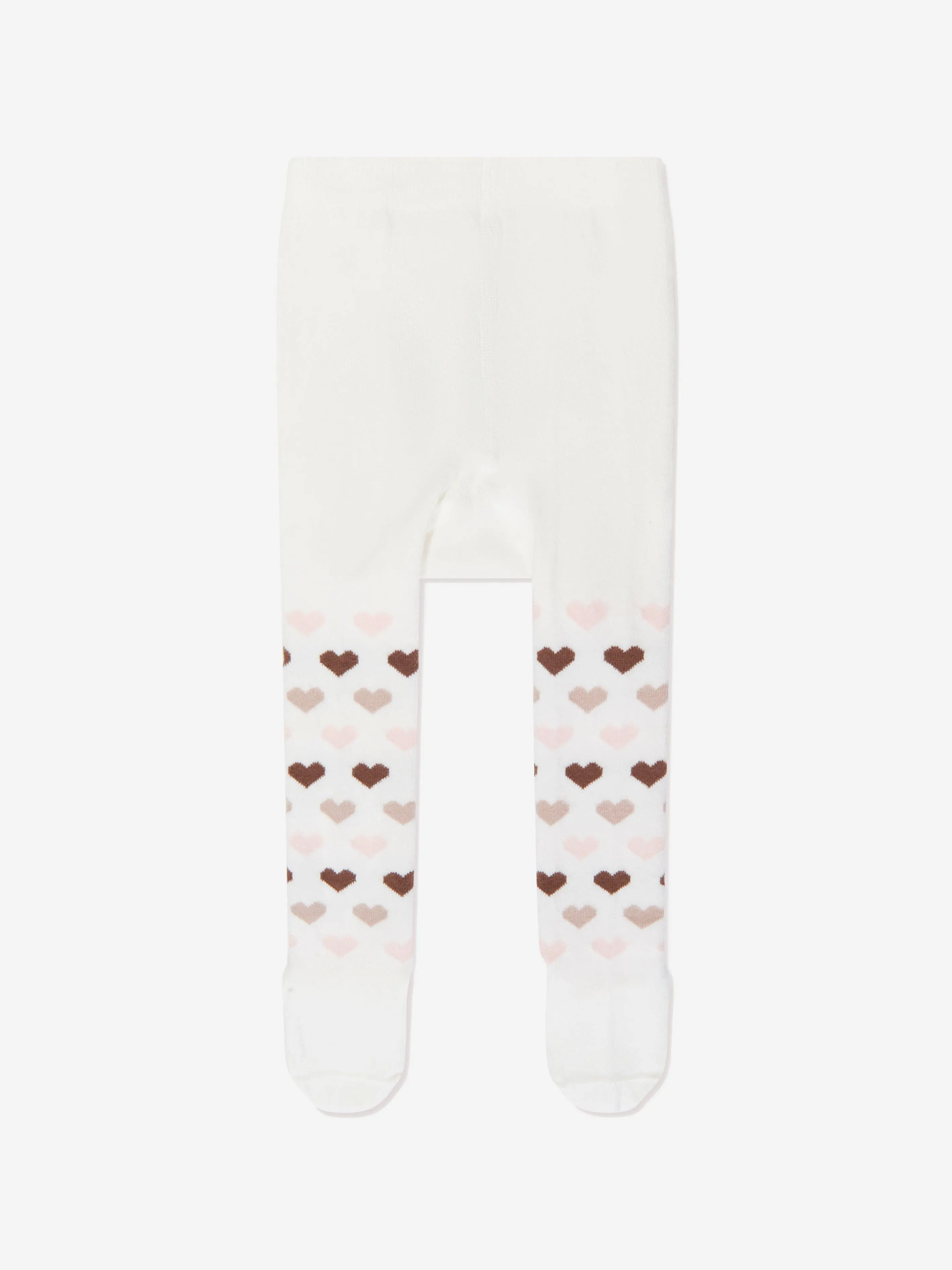 Monnalisa Baby Girls Teddy Bears Tights in Ivory