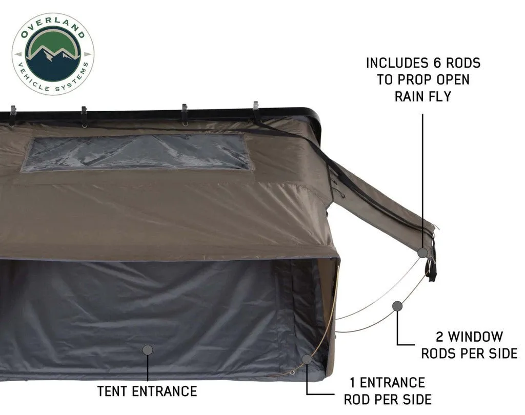 Overland Vehicle Systems Bushveld II Hard Shell Roof Top Tent Person - Recon Recovery