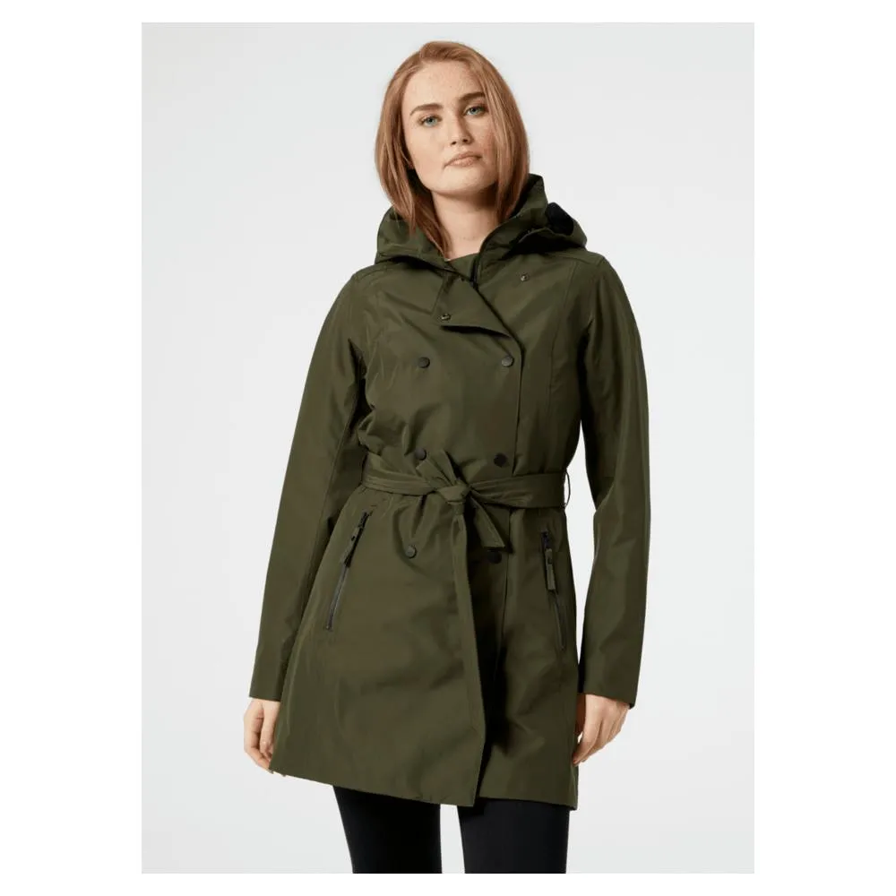 Parkas & Manteaux W Welsey Ii Trench - Vert - Femme