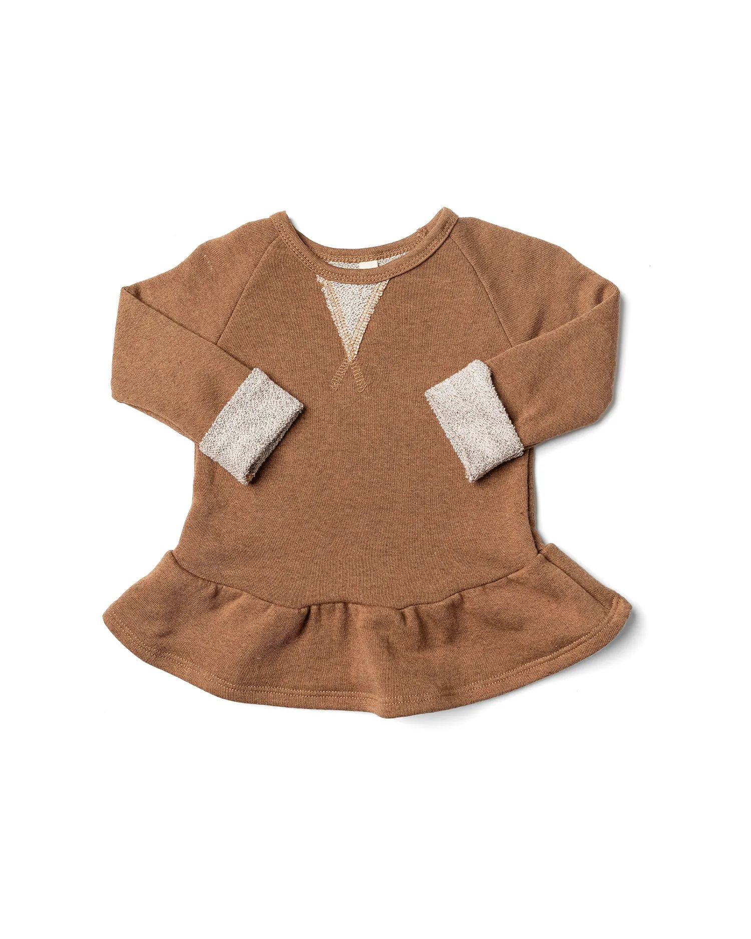 peplum crew CO - teddy bear