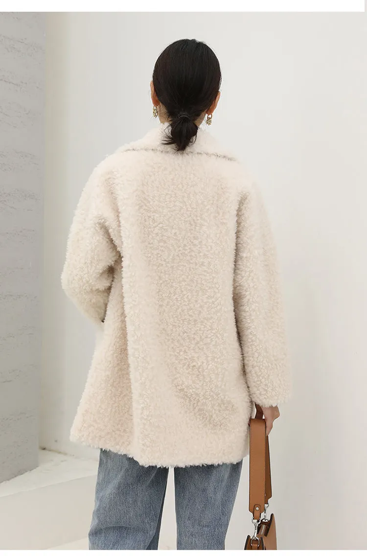 Perfect Opportunity Women's Double-breasted Woven Coat