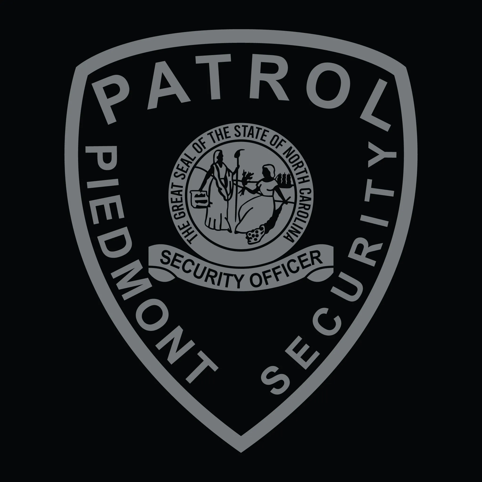 [PIEDMONT POLICE AND SECURITY] PATROL Utility Shirt [BLACK]