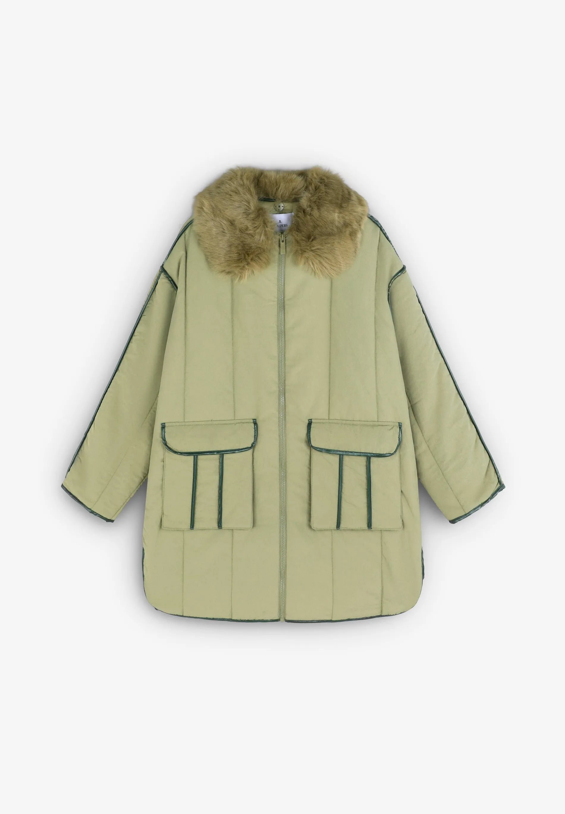 PIPPING PUFFER COAT