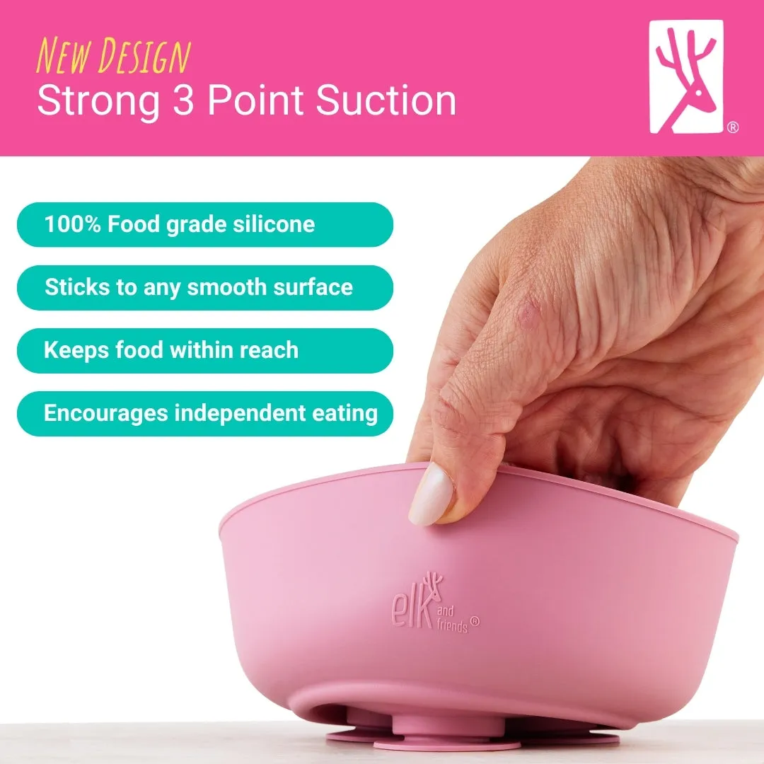 Porcelain Bowl Silicone Suction Sleeve