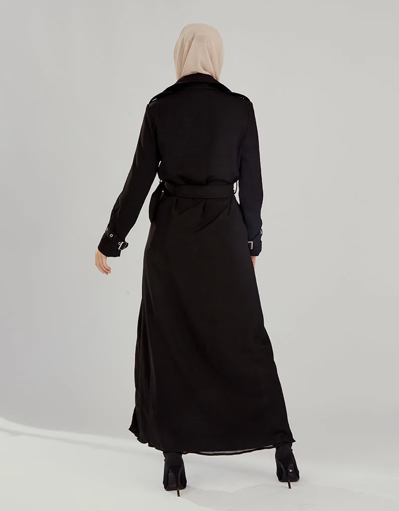 Pristine Trench Dress