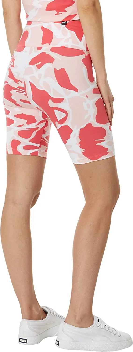 Puma Women's Summer Splash All Over Print 7" Short Tights