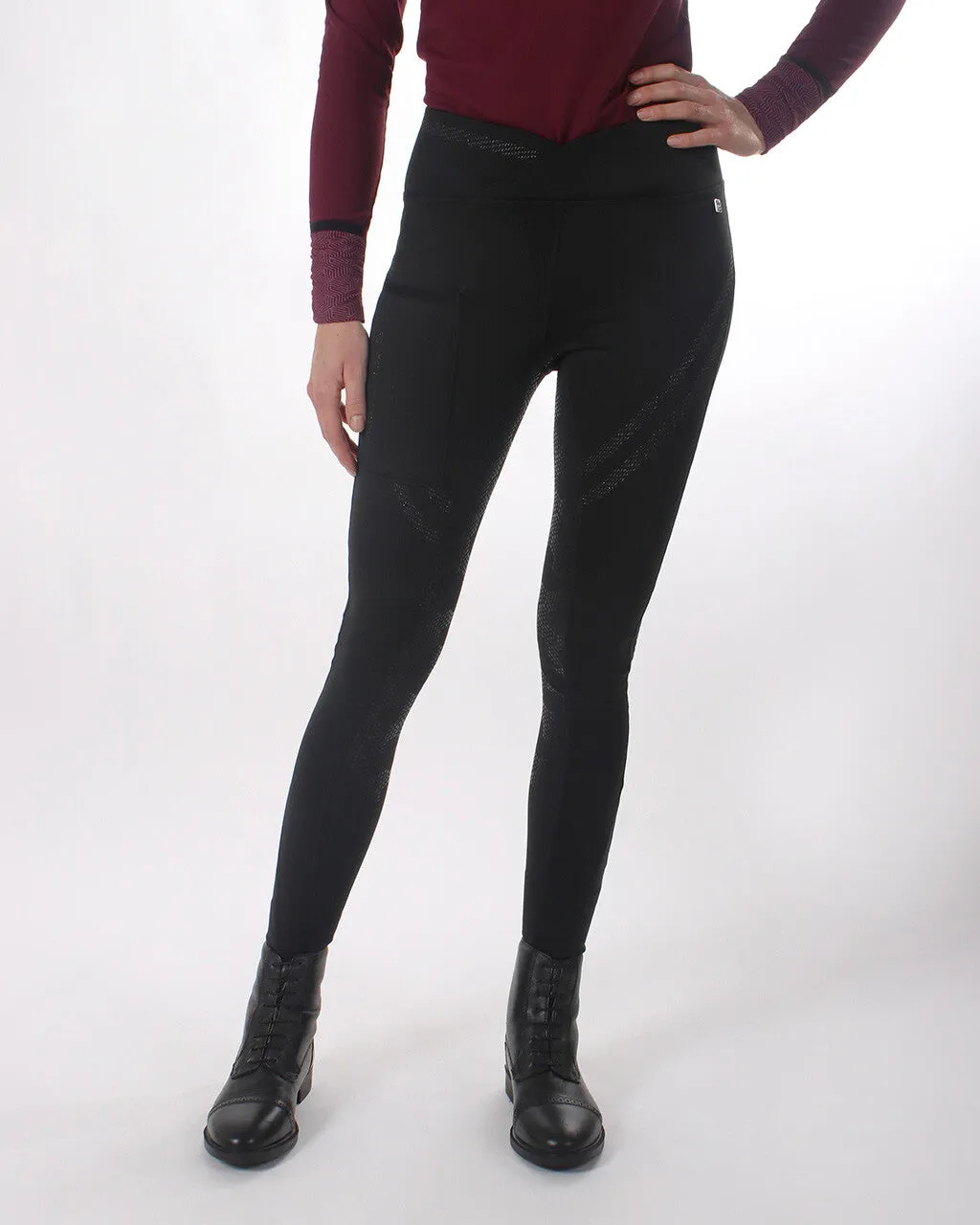 QHP Raquel pull-on, anti-slip full seat breeches