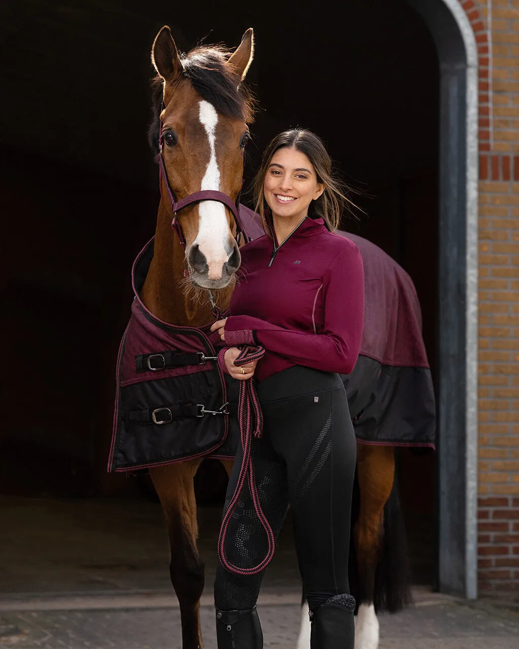 QHP Raquel pull-on, anti-slip full seat breeches