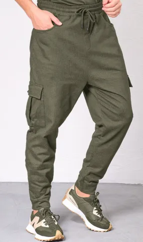 QL Relaxed Cargo Flex in Dark Khaki