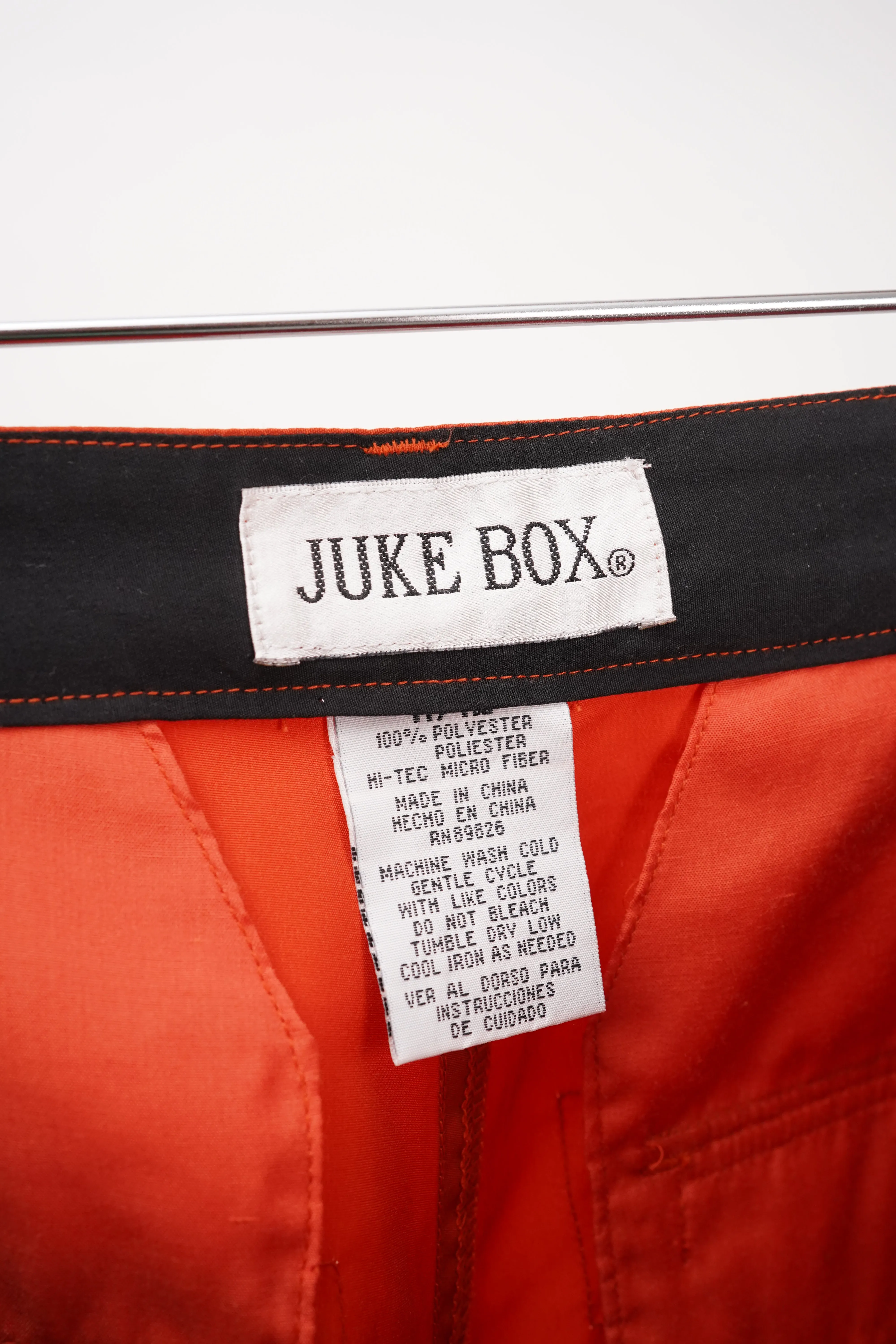 "JUKE BOX" -Polyester Cargo Pants-