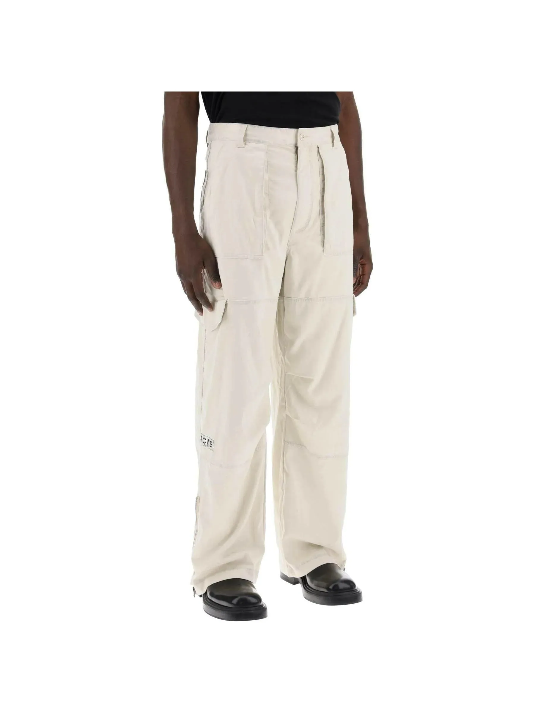 Relaxed Cargo Pocket Pants